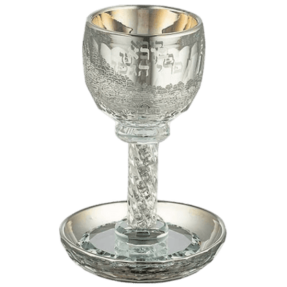 Crystal Kiddush Cup
