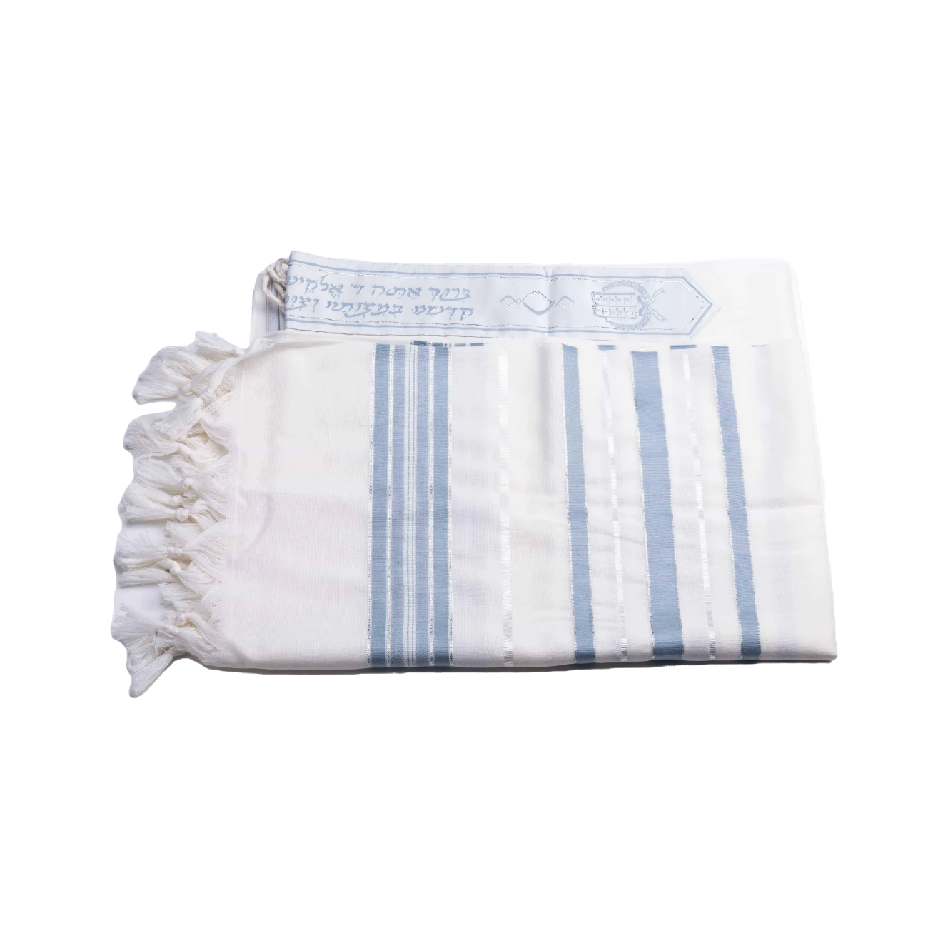 Wool Tallis - Maalot Sky Blue