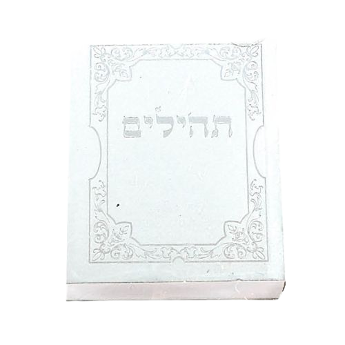 Tehillim Book 4 Cm - Silver