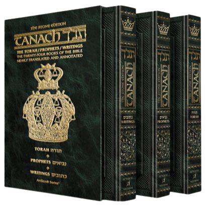 Stone Edition Tanach - Pocket Size Edition - (Pocket 3 Volume Set)