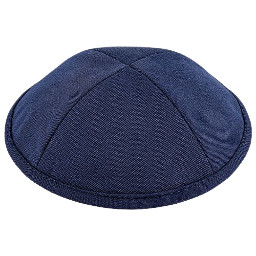 Fabric Kippah - Blue